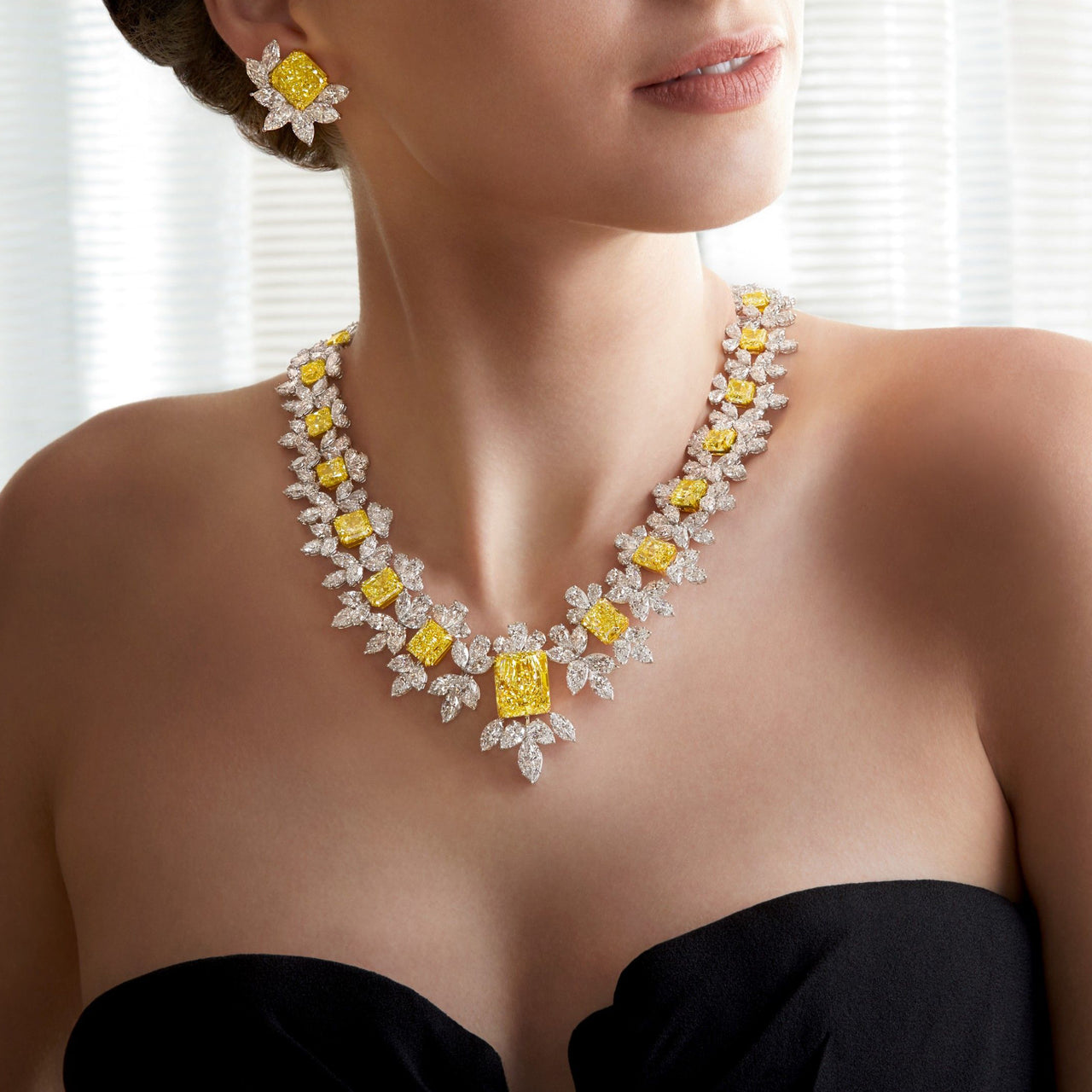 Yellow Diamond Necklace | Yellow diamond jewelry, Yellow diamond necklace,  Yellow jewelry