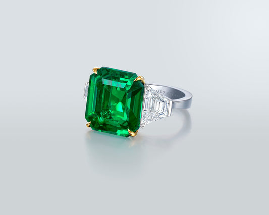 14K Emerald Engagement Ring – 1.00CTW - Beard's Diamonds