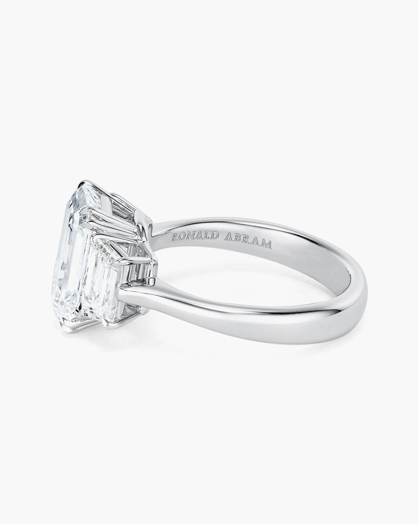 3.13 carat Emerald Cut Diamond Ring